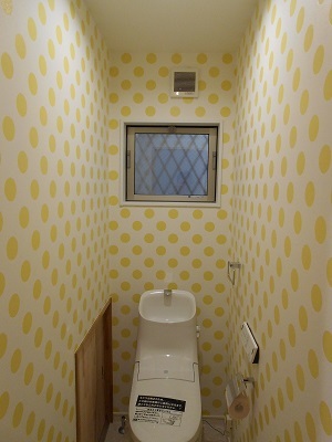 トイレは壁紙選びが重要