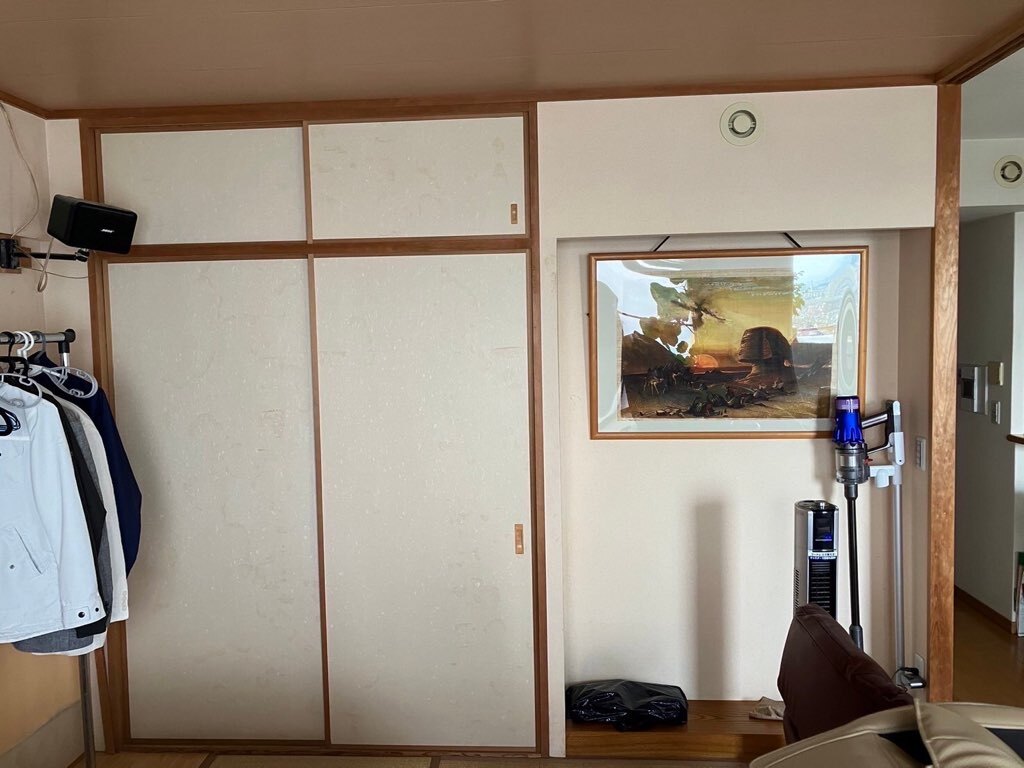 高石市H様邸 和室クローゼット リフォーム前