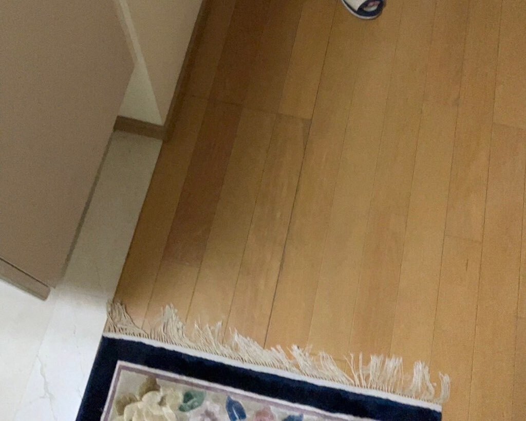 高石市H様邸 床の貼り替え リフォーム前