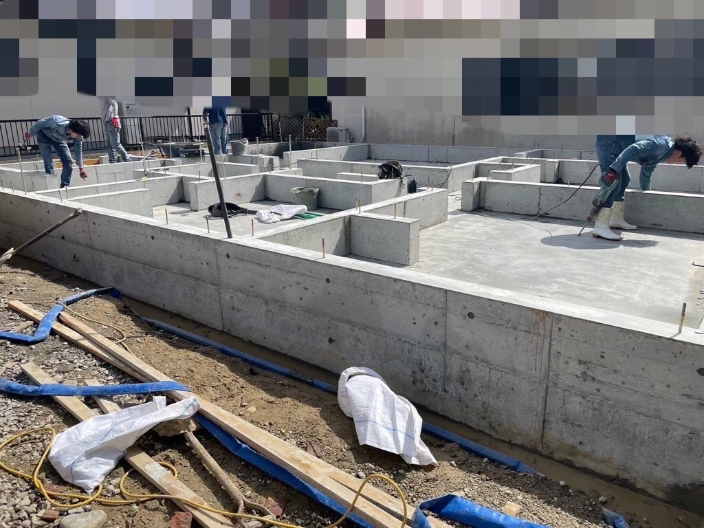 基礎工事2 岸和田市F様邸