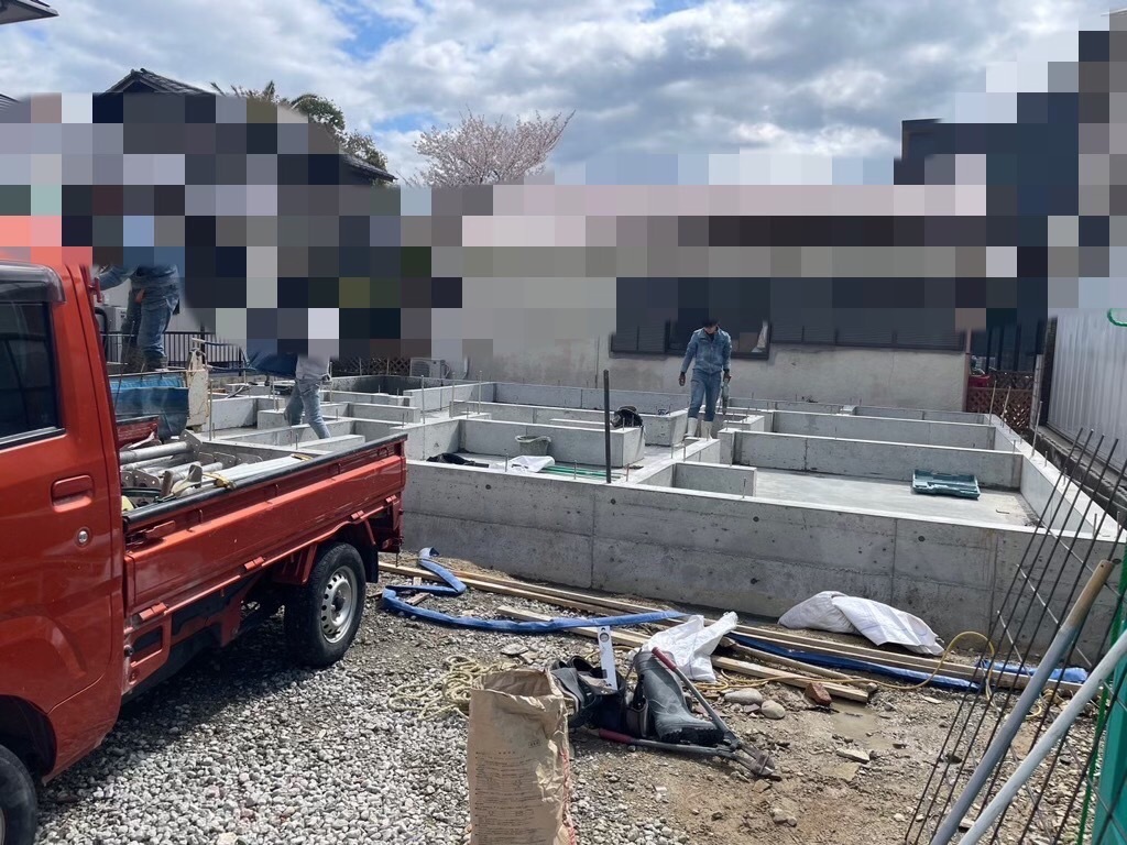 基礎工事3 岸和田F様邸