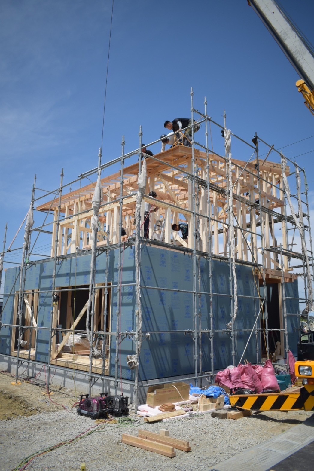 上棟2 泉佐野市M様邸