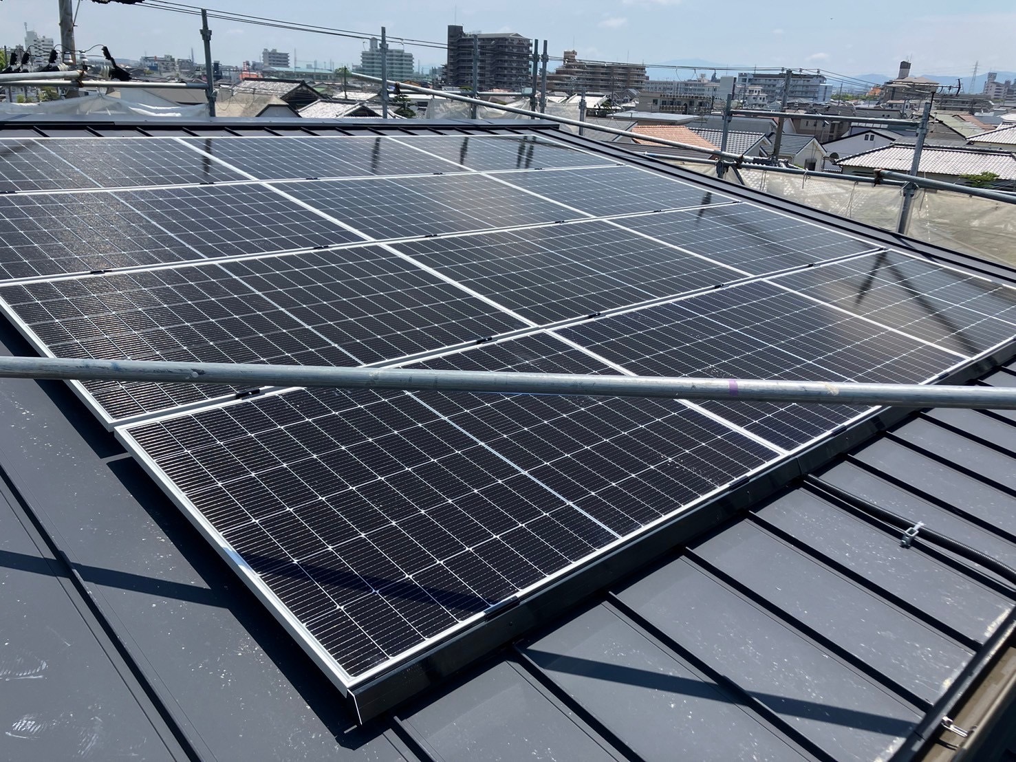 太陽光発電2 岸和田市F様邸