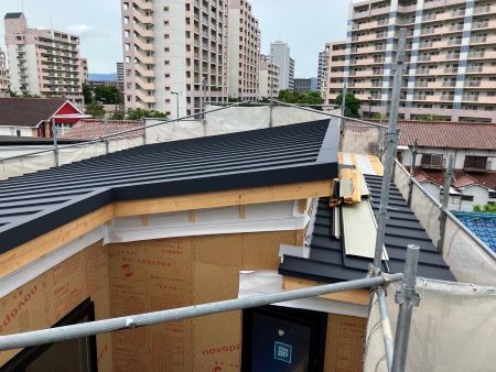 Y様邸 屋根下地