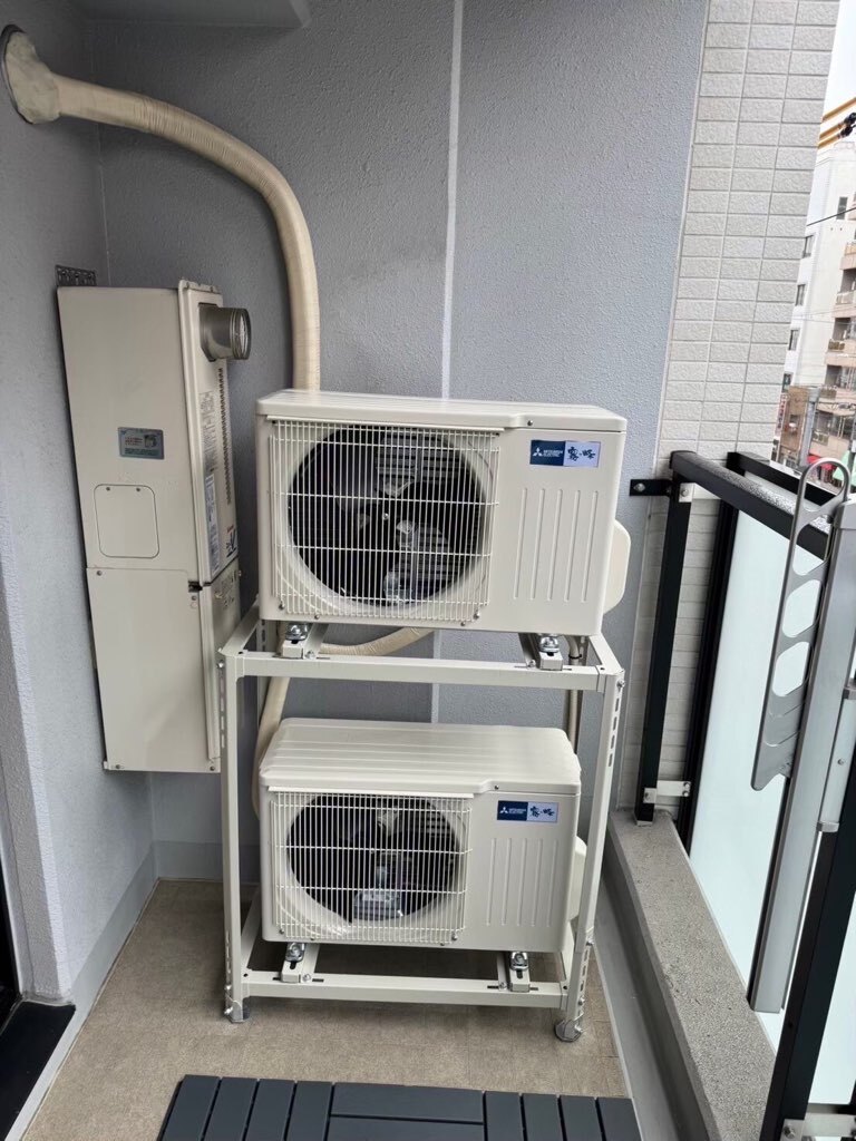 天王寺区Y様邸 After 室外機